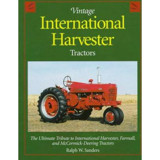 Farmall IH Tractor in Crops Stocking Christmas Holiday Gift 